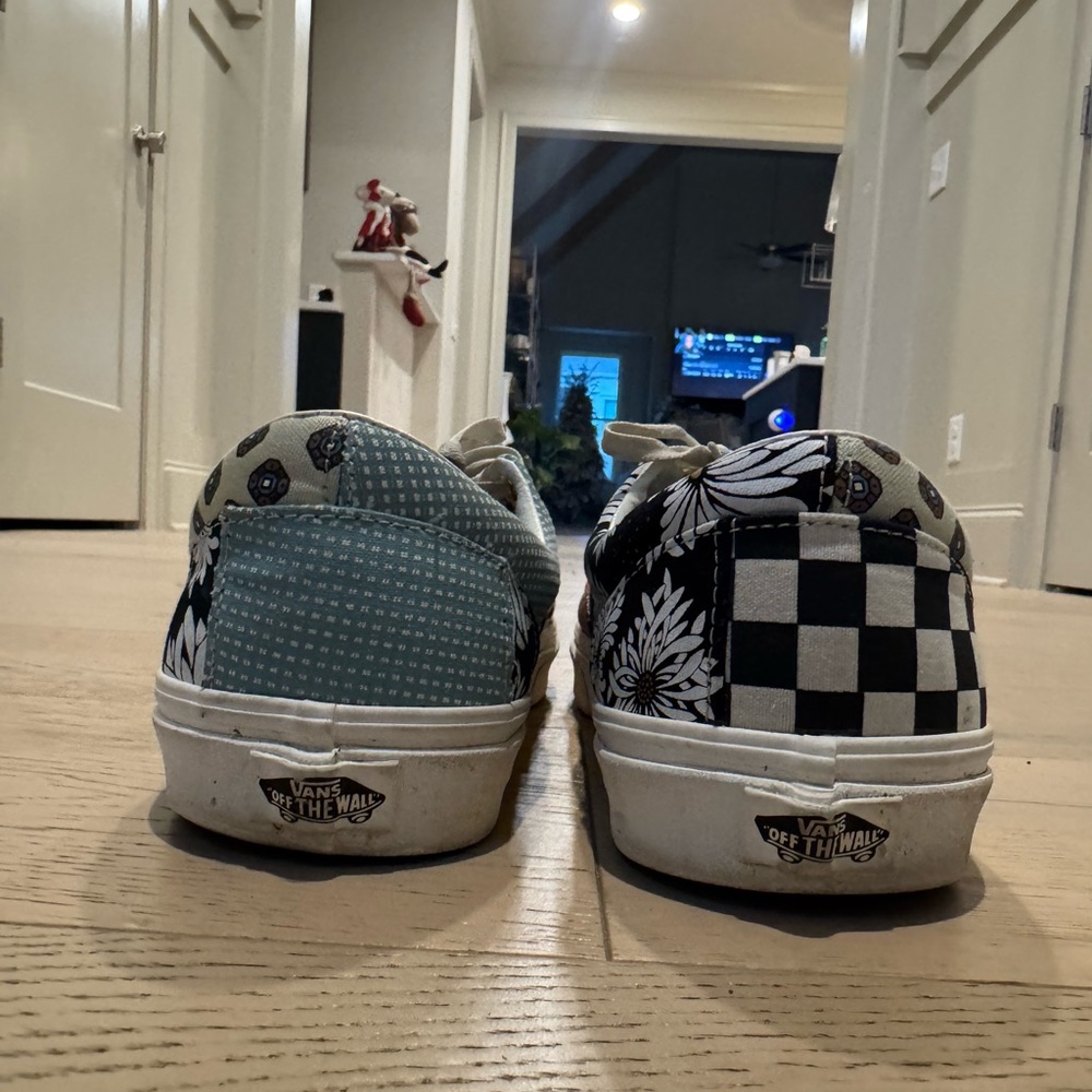 Multicolor Vans Tiger Era Patchwork Sneakers - image 6